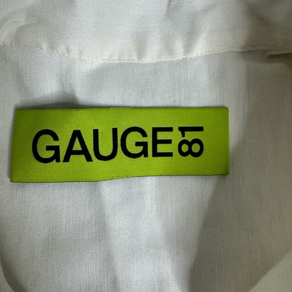 GAUGE 81 Sabinas Linen Wrap Shirt in white - Picture 11 of 11